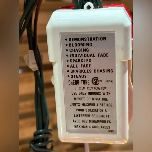 Vtg Christmas Disco light Ball - Picture 4 of 6